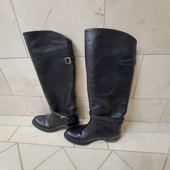 Frye leather over the Knee Riding boots. - Picture 2 of 12